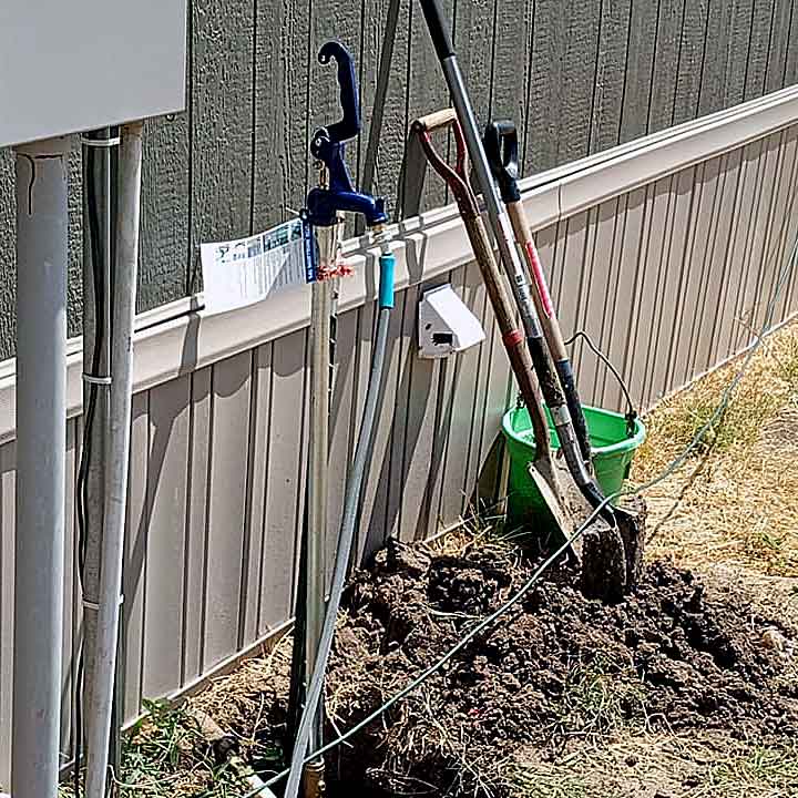 FHA lending requires specific anchoring and venting when leveling and adding skirting to mobile homes